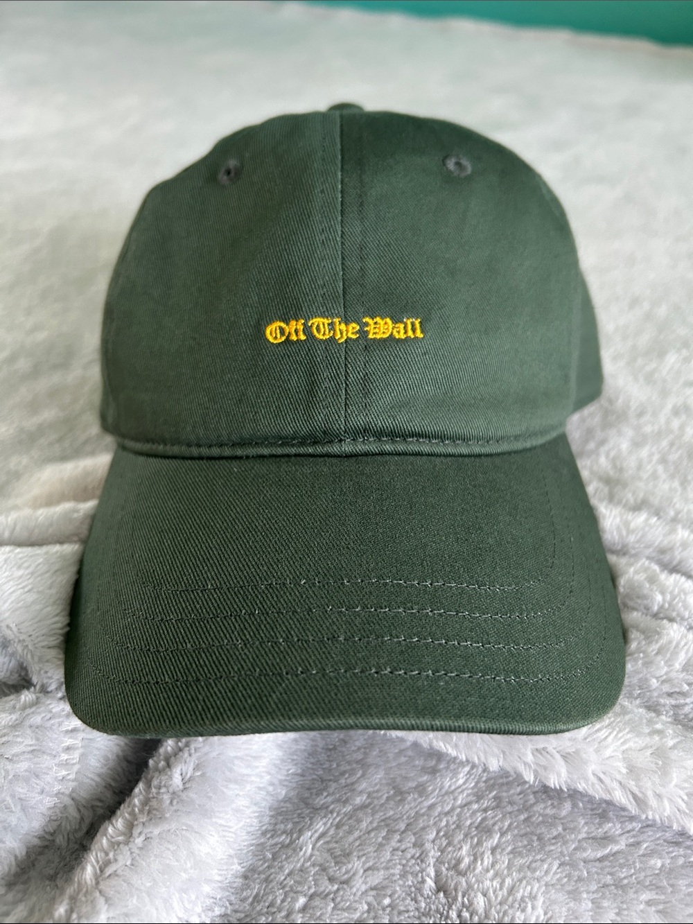 Vans Green Embroidered Baseball Cap